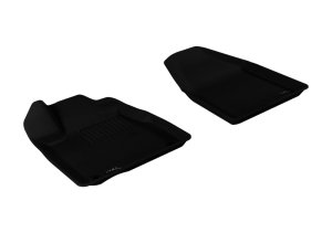 Acura MDX Floor Mats - Front - 3D MAXpider - KAGU - Black - `07-`13